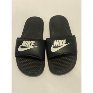 Nike Slides Shoes Mens Size 6 Black Benassi JDI Sandals Comfort Slip On Shower